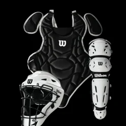 CLEARANCE! WILSON LARGE GREY AND BLACK CATCHER SET