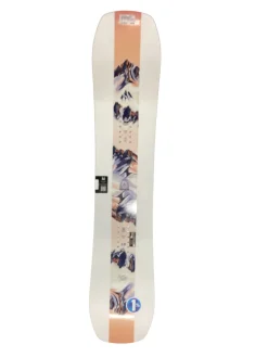 Demo Jones TWIN SISTERS Girls Snowboard Only Silver 130 cm