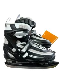 Lake Placid SUMMIT ADJ 5-8 Mens Skate Black Adjustable