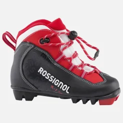 Like-New Rossignol X-1 JUNIOR Boys NNN XC Ski Boots Navy Blue YT-13