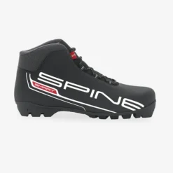 Like-New SPINE SMART 357 Mens NNN XC Ski Boots Black W 06 / JR 04-04.5