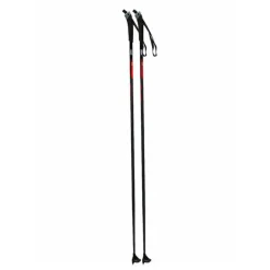 Like-New Swix ELITE Mens XC Ski Poles Grey And Red 140 cm / 56 in
