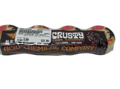 New ACID CHEMICAL CO CRUSTY Chris Weissmann Skateboard Wheel White 53MM