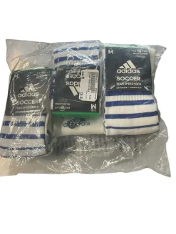 New Adidas SOCKS 6 pack Soccer Socks MD
