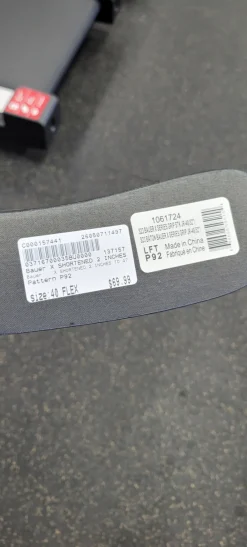 New Bauer X SHORTENED 2 INCHES TO 47 Junior One Piece Left 40 Flex