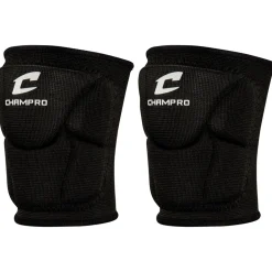 New Champro PRO-PLUS LOW PROFILE VB Knee Pads Black