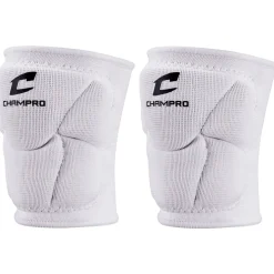New Champro PRO-PLUS LOW PROFILE VB Knee Pads White