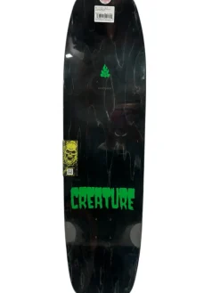 New Creature Darren Navarrette FEEDING TIME XX Skateboard Deck Black 9"