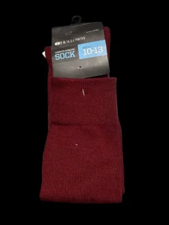 New Holloway COMPETE ATHLETIC SOCK Athletic Wine Red S/M