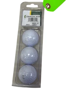 New JOHN DEERE GOLF BALLS 3 Ball - Golf Ball Sleeve