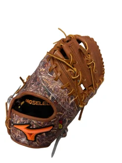 New Mizuno Realtree Camo Pro Select M-Print Series First Base Mitt GPS-30MP RH Throw Camouflage 12 1/2"