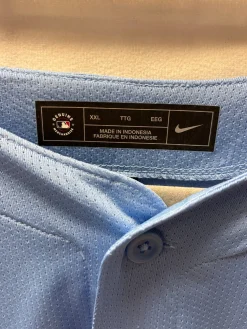 New Nike PHILLIES BRYCE HARPER BB/SB Jersey Sky Blue 2X