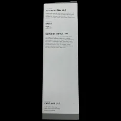 NEW 32oz White H2GO Stainless Steel Water Bottle