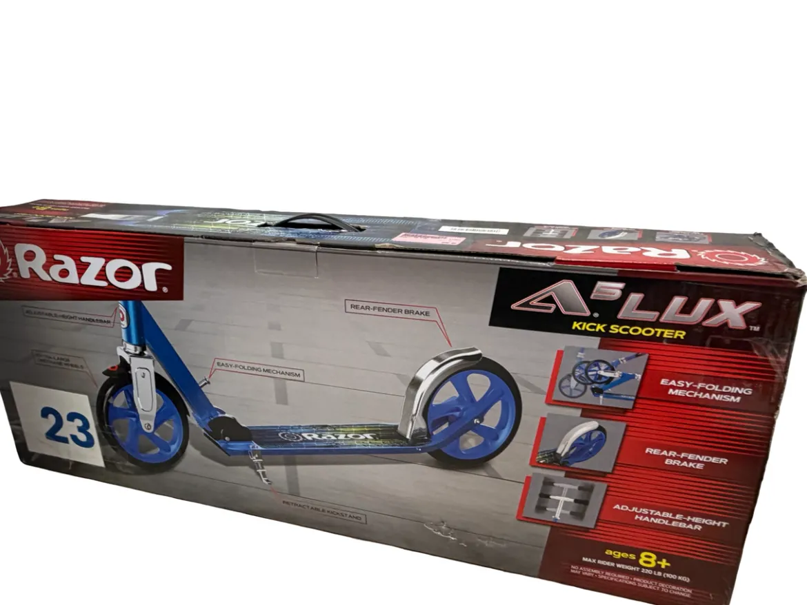 New Razor A5 LUX Scooter Royal Blue