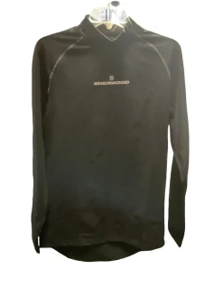 New Sher-wood Cold Weather Long Sleeve Hockey Tops Senior Black LG