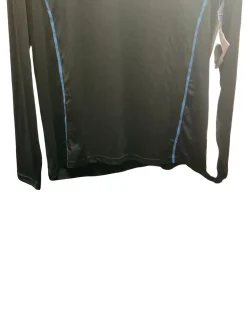 New Sher-wood Long Sleeve With Neck Guard Hockey Tops Senior Black MD