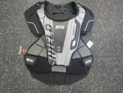 STX SHIELD 400 LAX Goalie Chest M Black SM