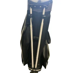 Top Flite Mens Stand Bag Black And White