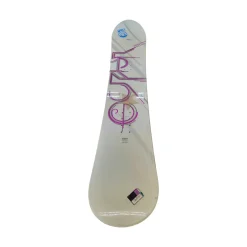 Used 5150 EMPRESS 148 SNOWBOARD Womens Snowboard Only White 148 cm