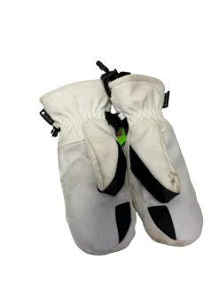 Used 686 Gore-Tex Womens Snow Mitts Gloves White SM