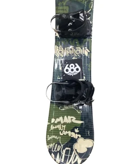Used 686 LAMAR Boys Board/Binding Green 130 cm