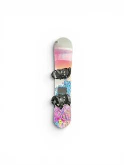 Used 540 LTD 125 Girls Board/Binding Pink 125 cm