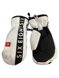 Used 686 Outerwear Mens Gloves White SM
