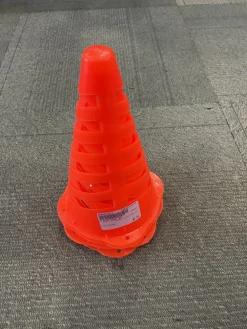 Used 4 PACK CONE SET Soccer Field Marker Orange