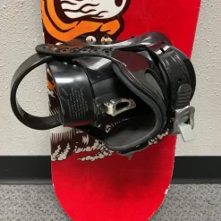 Used 5150 REACTION Boys Board/Binding Red 128 cm