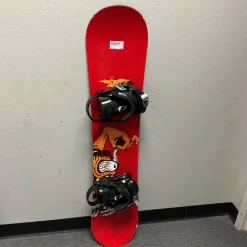 Used 5150 REACTION Boys Board/Binding Red 128 cm