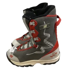 Used 5150 SZ 6 5150 Boys Snowboard Boots Grey And Red Junior 06