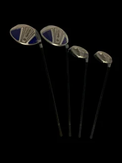 Used Adams Golf TIGHT LIES Mens Package Set RH Royal Blue 10 Piece