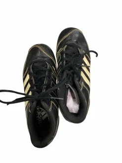 Used Adidas 3 STRIPE BASEBALL BB/SB Cleats Black Junior 03