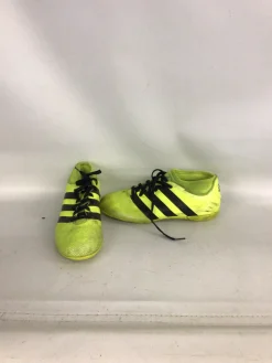 Used Adidas ACE Soccer Indoor Shoes Yellow Senior 5