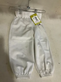 Used Adidas ADIDAS BB PANTS BB/SB Pant Boys White XXS