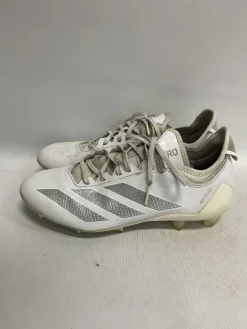 Used Adidas Adult FB Cleats White Senior 10