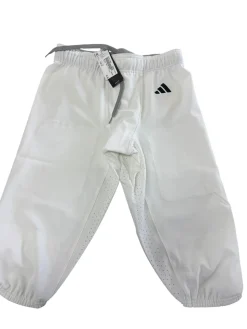Used Adidas Adult FB Pants White LG