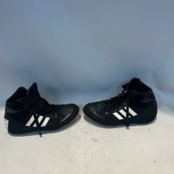 Used Adidas Boxing Shoes Black Junior 03