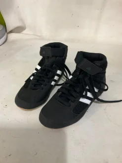 Used Adidas Boxing Shoes Black Junior 02