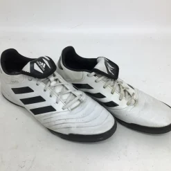 Used Adidas COPA TANGO 18.3 SR 10.5 TURF SHOE Soccer Turf Shoes White Senior 10.5