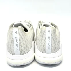 Used Adidas CRAZYFLIGHT LOW VB Shoes Adult White Senior 8.5