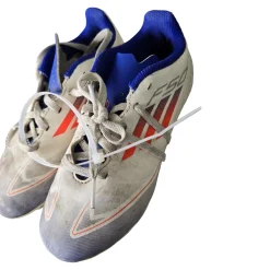 Used Adidas F50 JUNIOR CLEATS Soccer Cleats White Junior 01