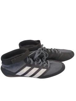 Used Adidas FZ5391 Wrestling Shoes Black Senior 11