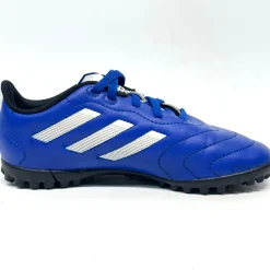 Used Adidas GOLETTO Soccer Turf Shoes Royal Blue Junior 01