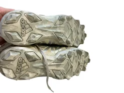 Used Adidas LAX Cleats Boys White Youth 07.5