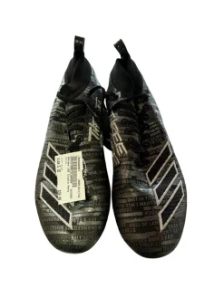Used Adidas LAX Cleats Mens Black Senior 10