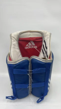 Used Adidas Martial Arts Chest Guard White/Royal/Red XS