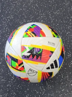 Used Adidas MLS PRO OFFICIAL MATCH BALL All Size Soccer Ball White 5