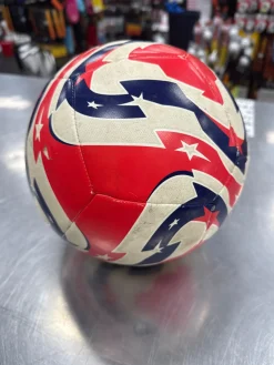 Used Adidas MUNDIAL D CLUBES 25 MATCH REPLICA All Size Soccer Ball Red 5