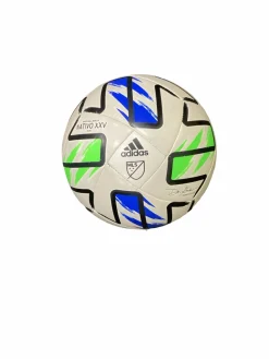Used Adidas NATIVO XXV All Size Soccer Ball White 5
